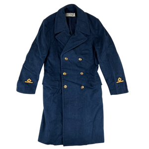 Italian Navy Air Corps 1970s Junior Officer's Greatcoat - Medium