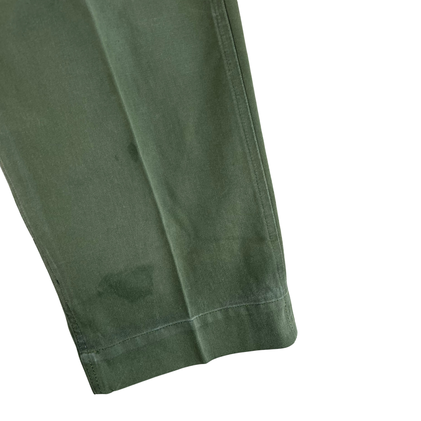 British Army Olive Green Fatigue Work Trousers - W30 L28.5