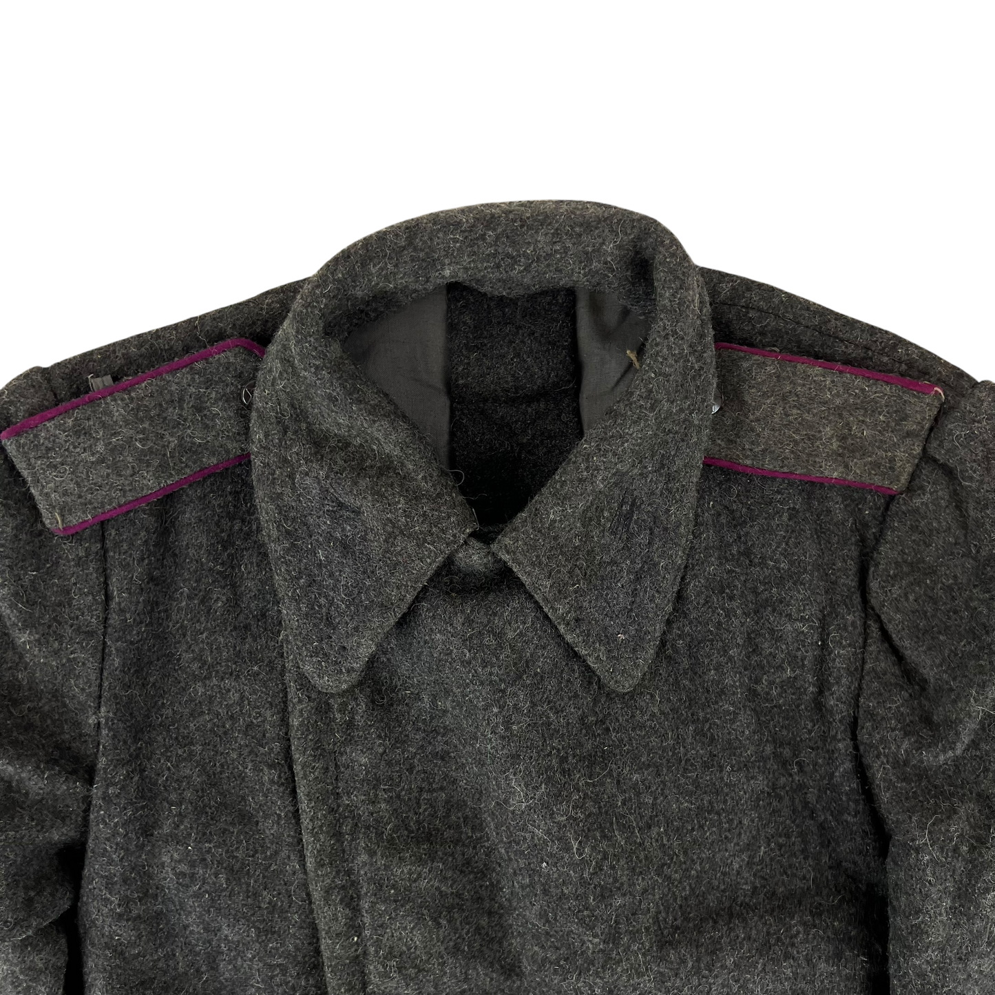 Bulgarian People's Army 50s Grey Wool Greatcoat - Medium