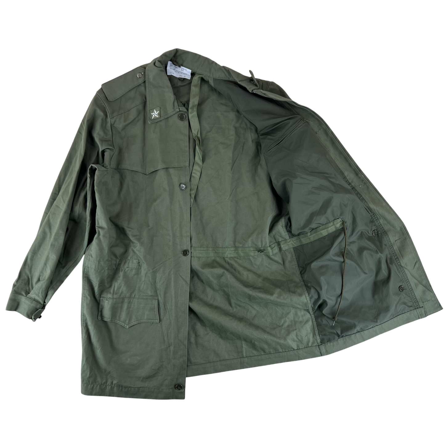 Italian Army Roma 75 Olive Green Drab Parka -