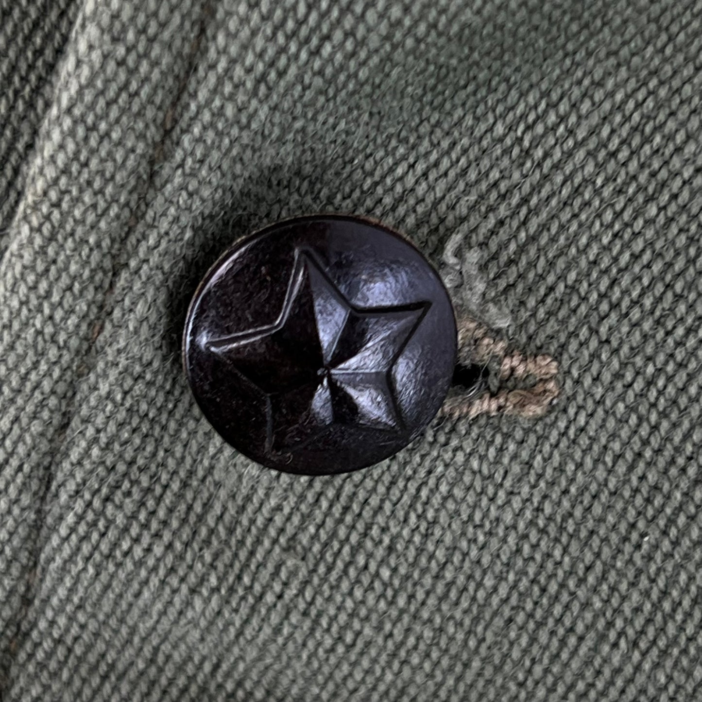 Bulgarian People's Army Olive Green Cossack Shirt - Medium