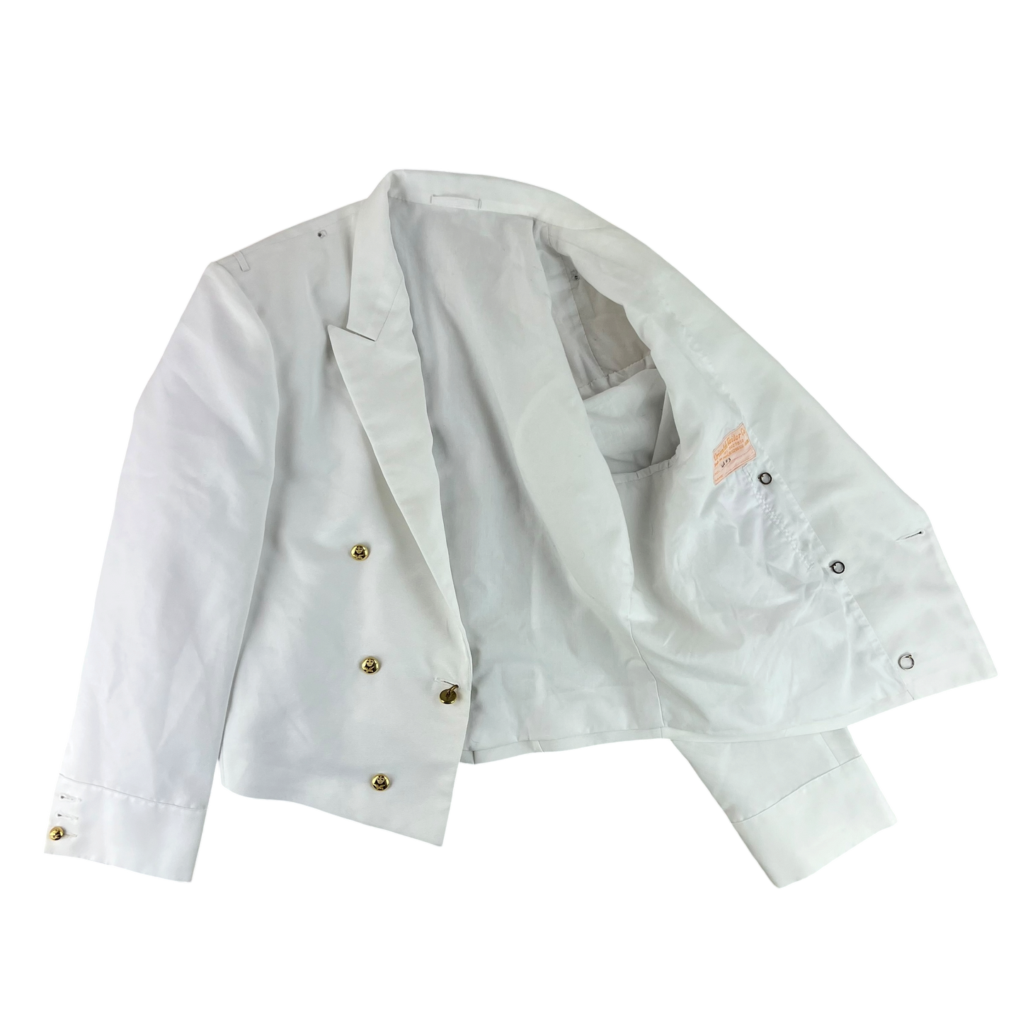 British RAF 70s Tropical Mess Dress Jacket - X Large