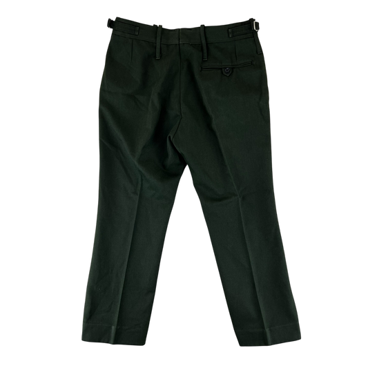 British Army Barrack Dress Green Trousers - W33 L27