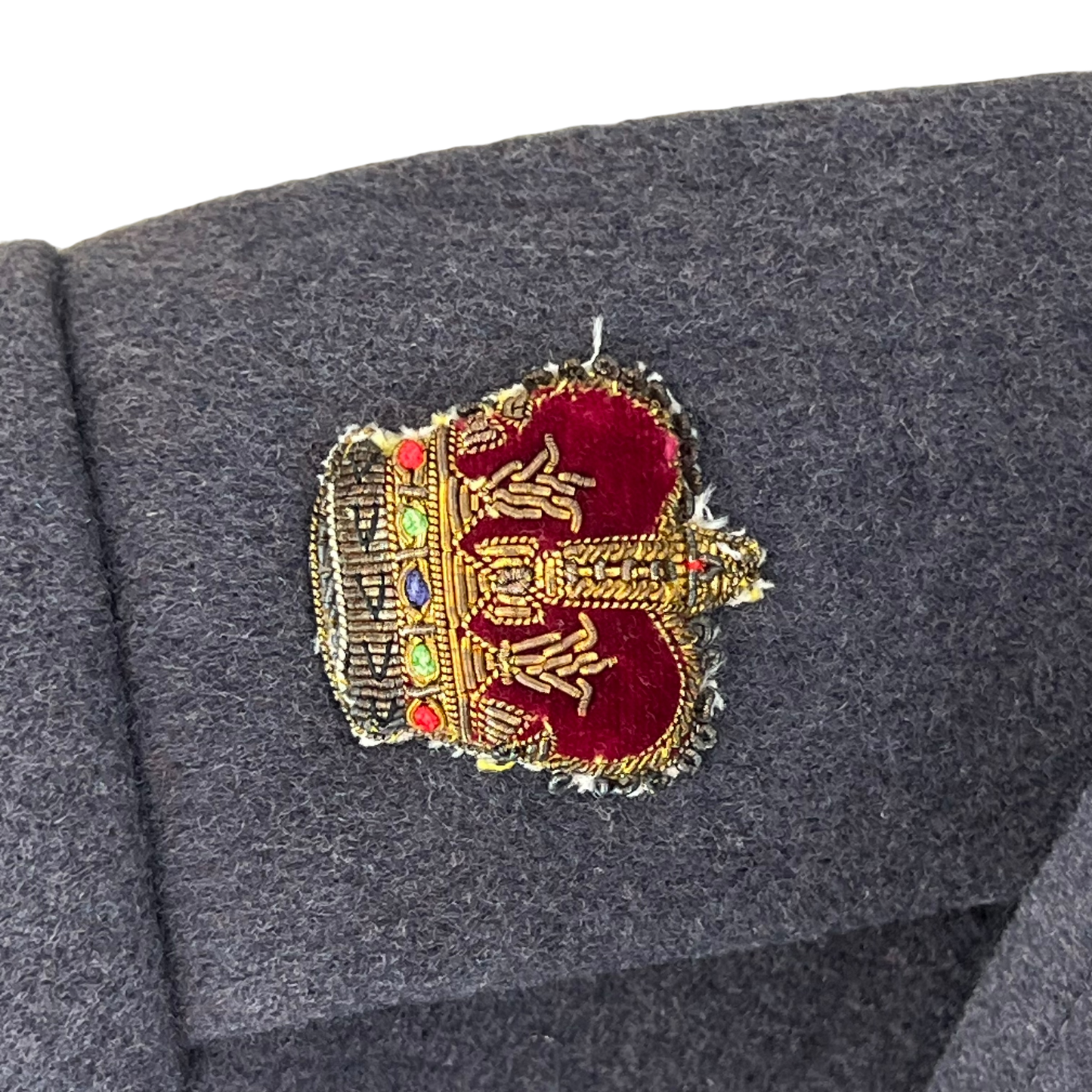 British Army Officer's Double Breasted Wool Greatcoat - Medium