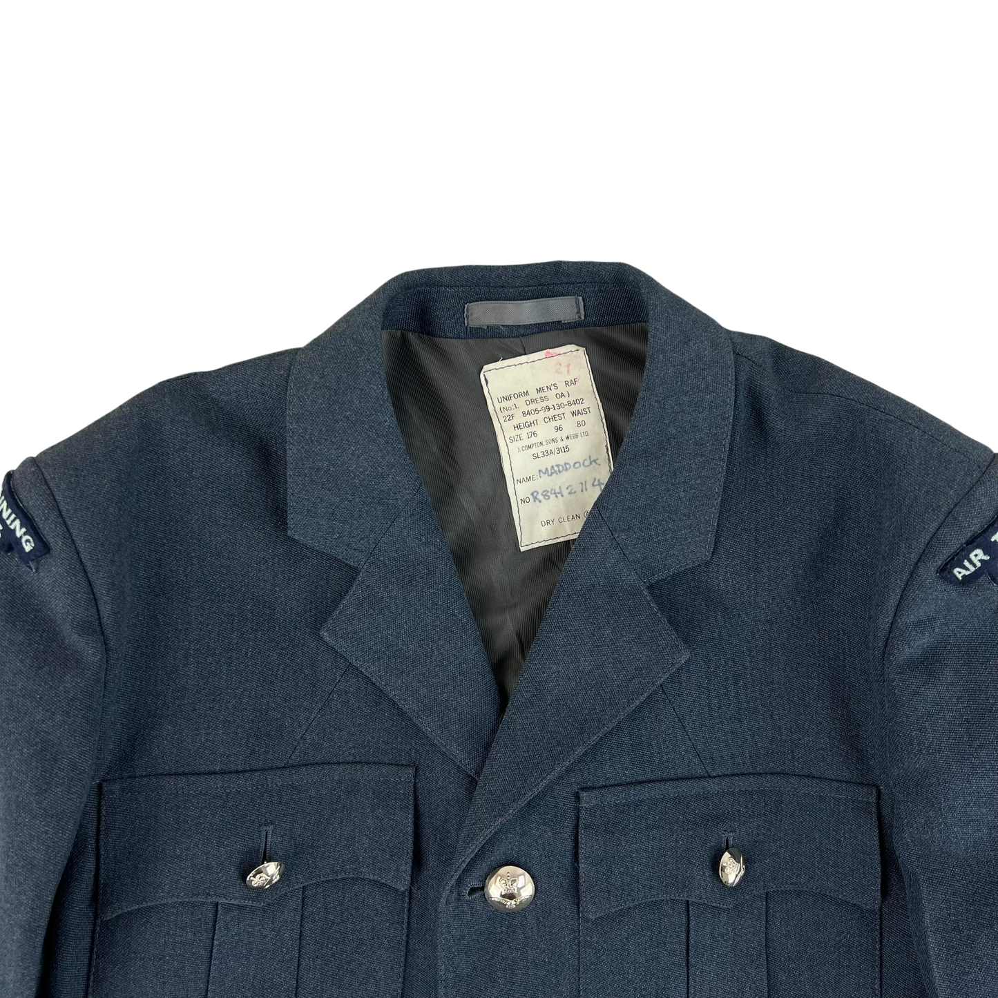 British Royal Air Force No. 1 Dress Jacket - Medium 176/96