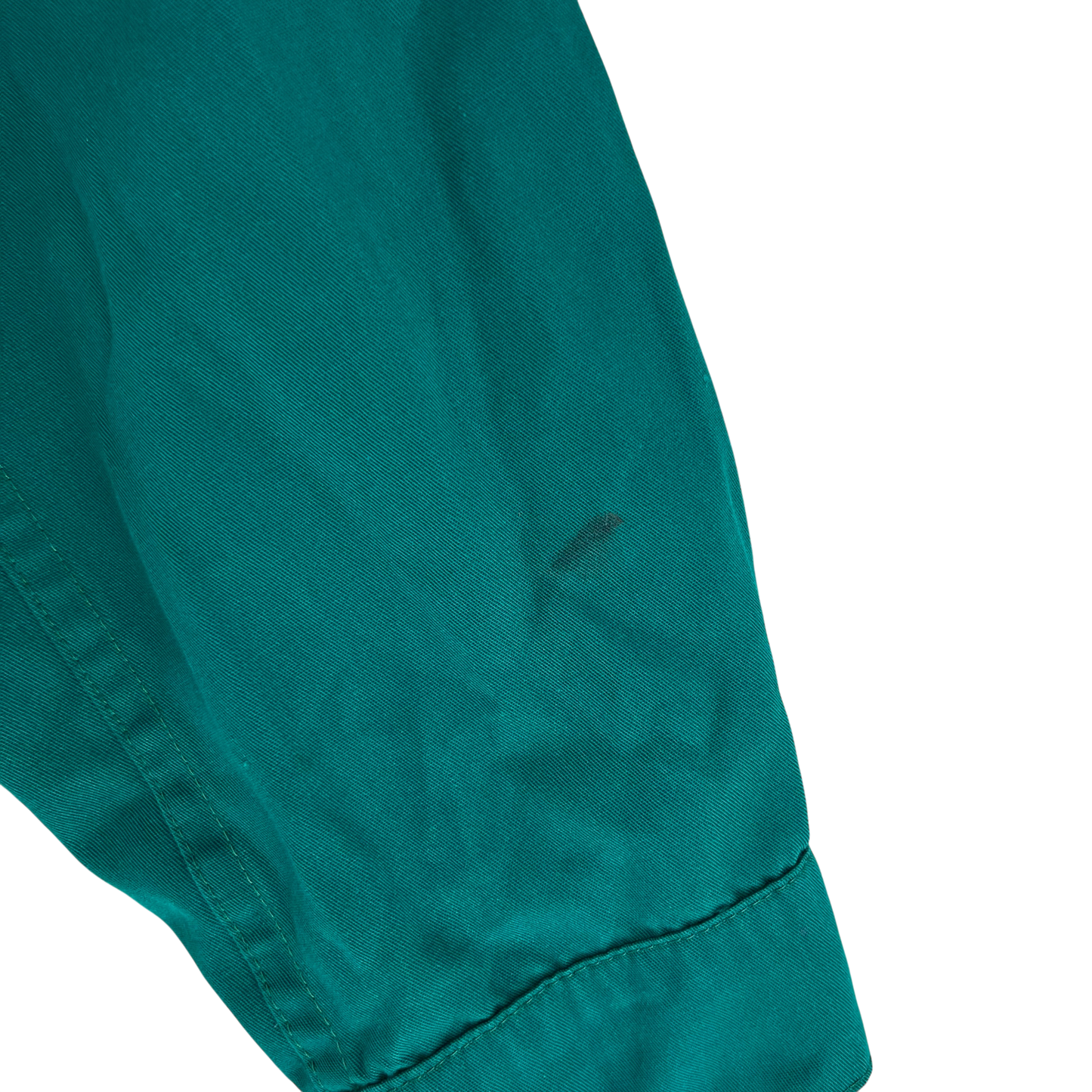 Austrian Army Green Blue Chore Coat - Large