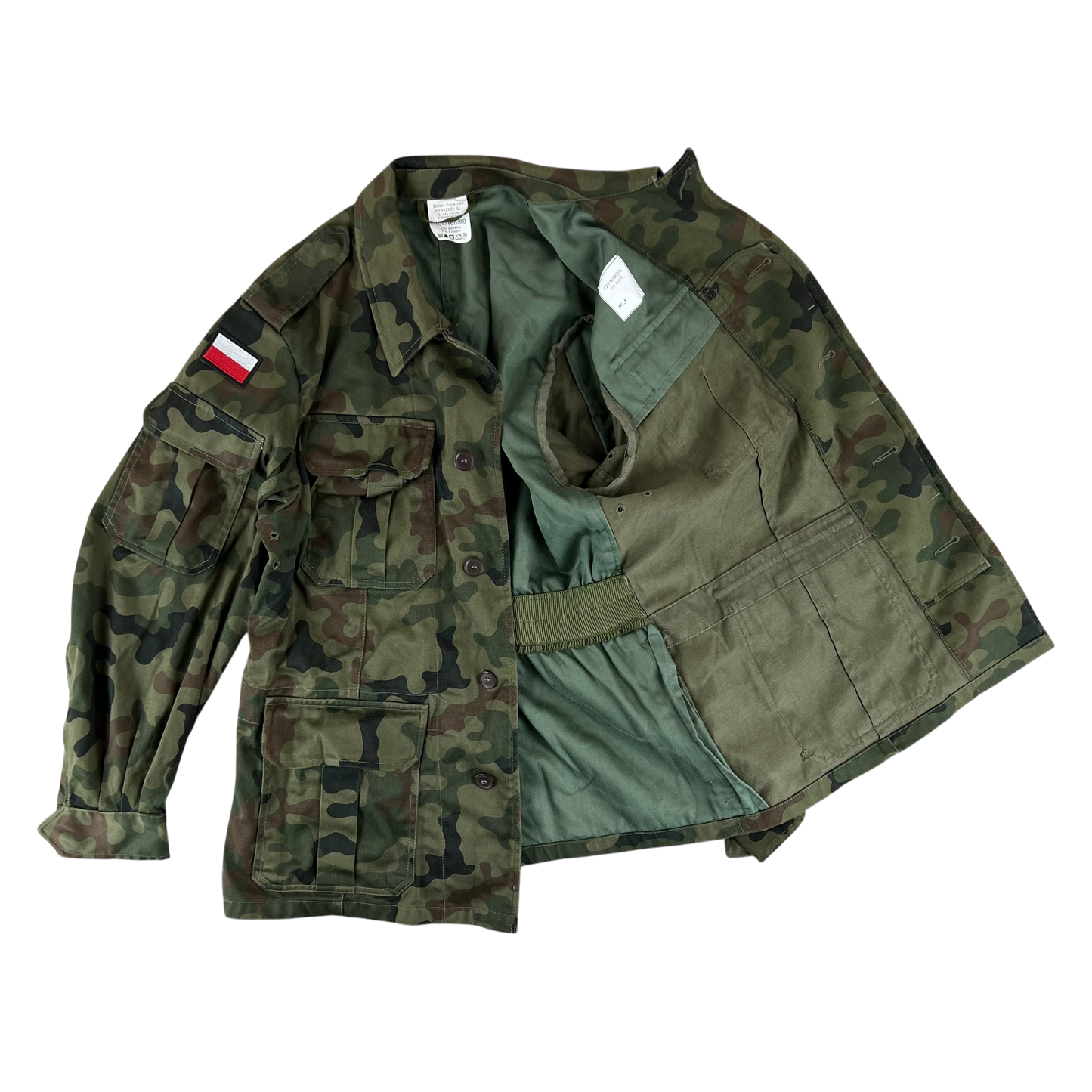 Polish Army Parka WZ93 Pantera Camouflage Windproof - Large