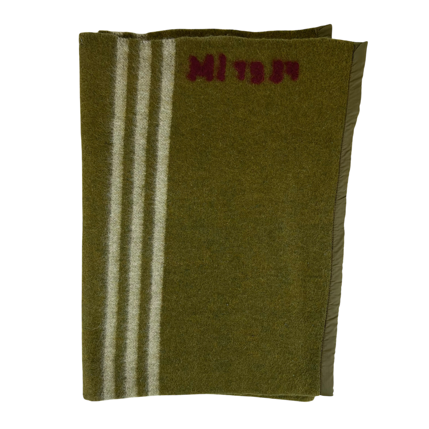 Romanian Army Khaki Wool Blanket