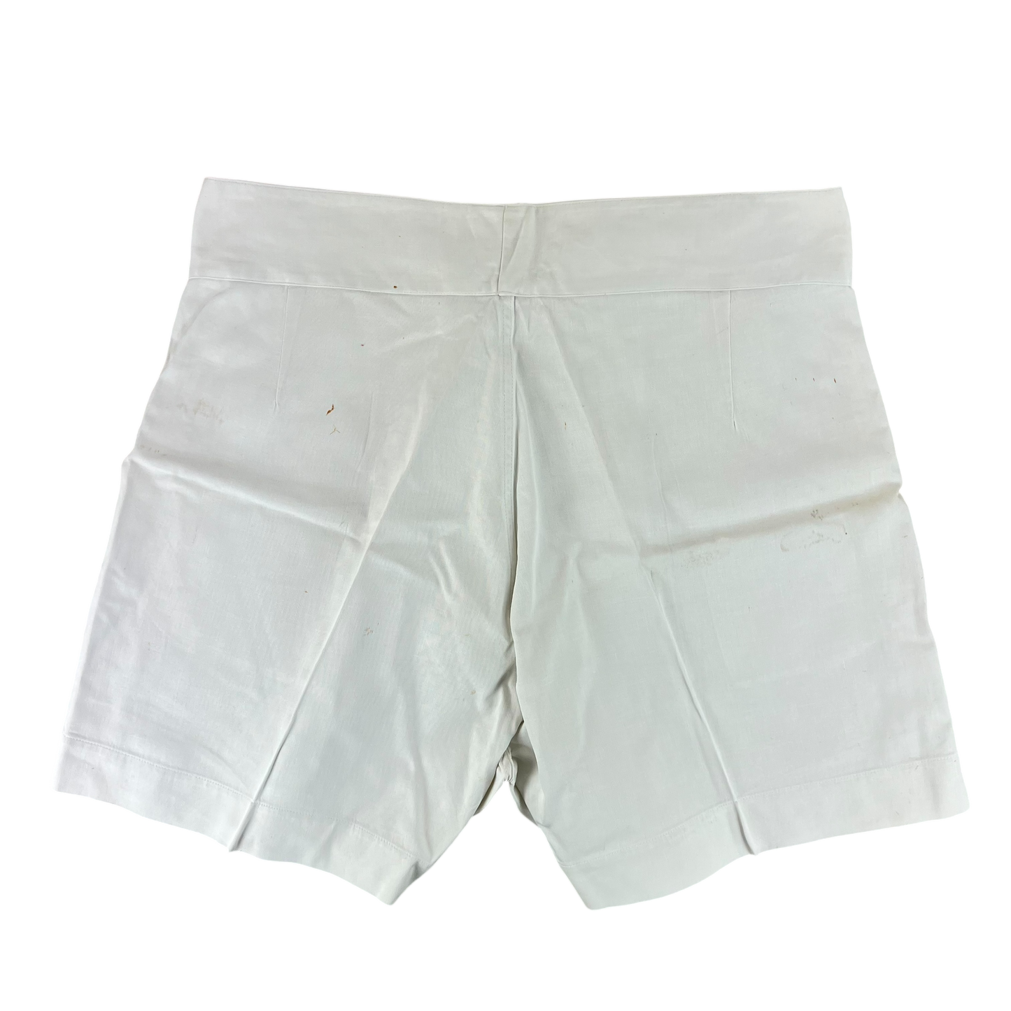 British Merchant Navy 50s Tropical White Shorts - W42