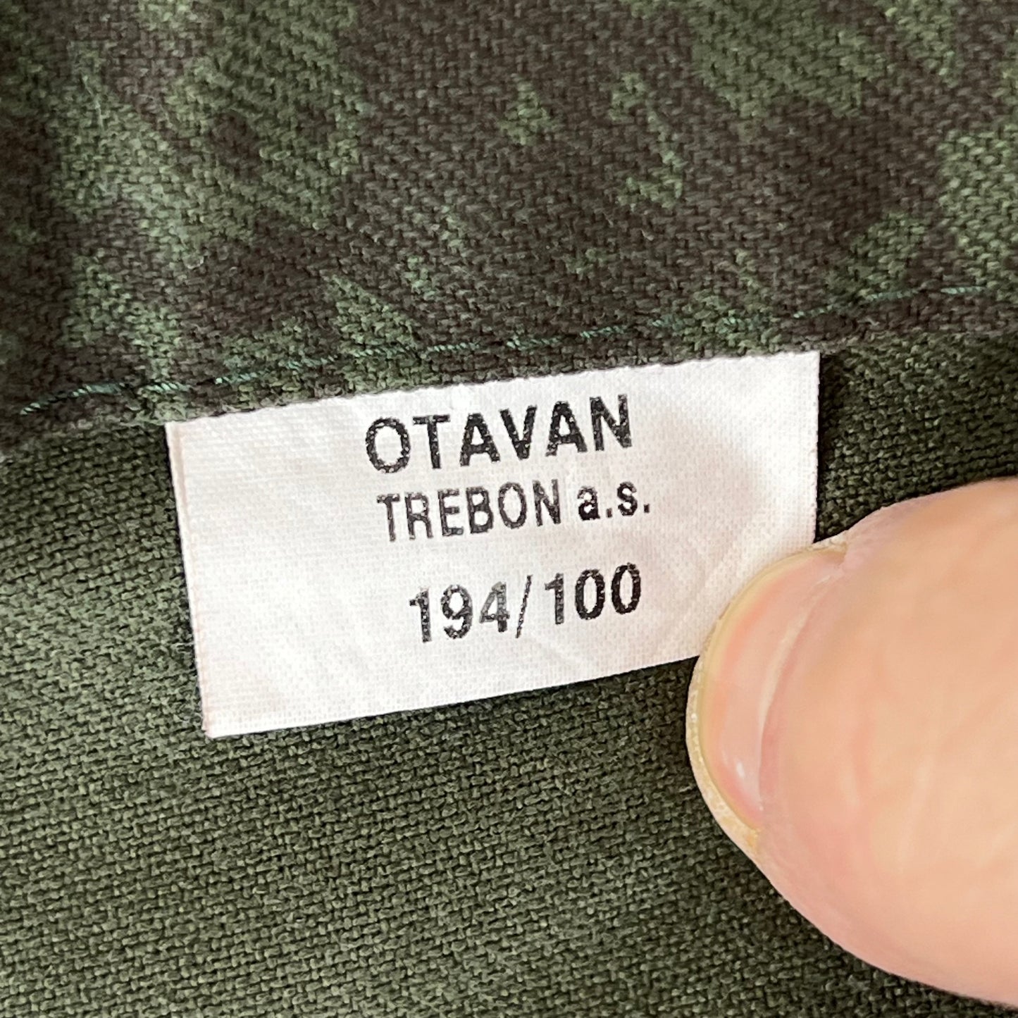 Czech Army Vz.92 Camouflage Work Trousers - W43 L34.5