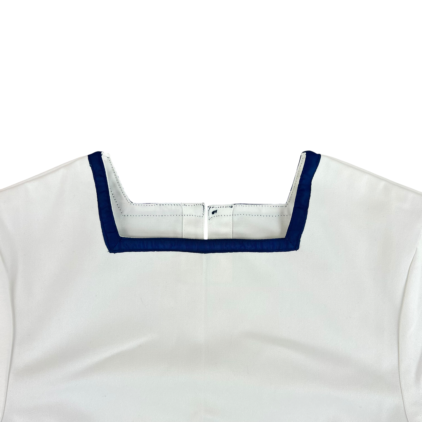 British Royal Navy Women's Class II White Middy Shirt