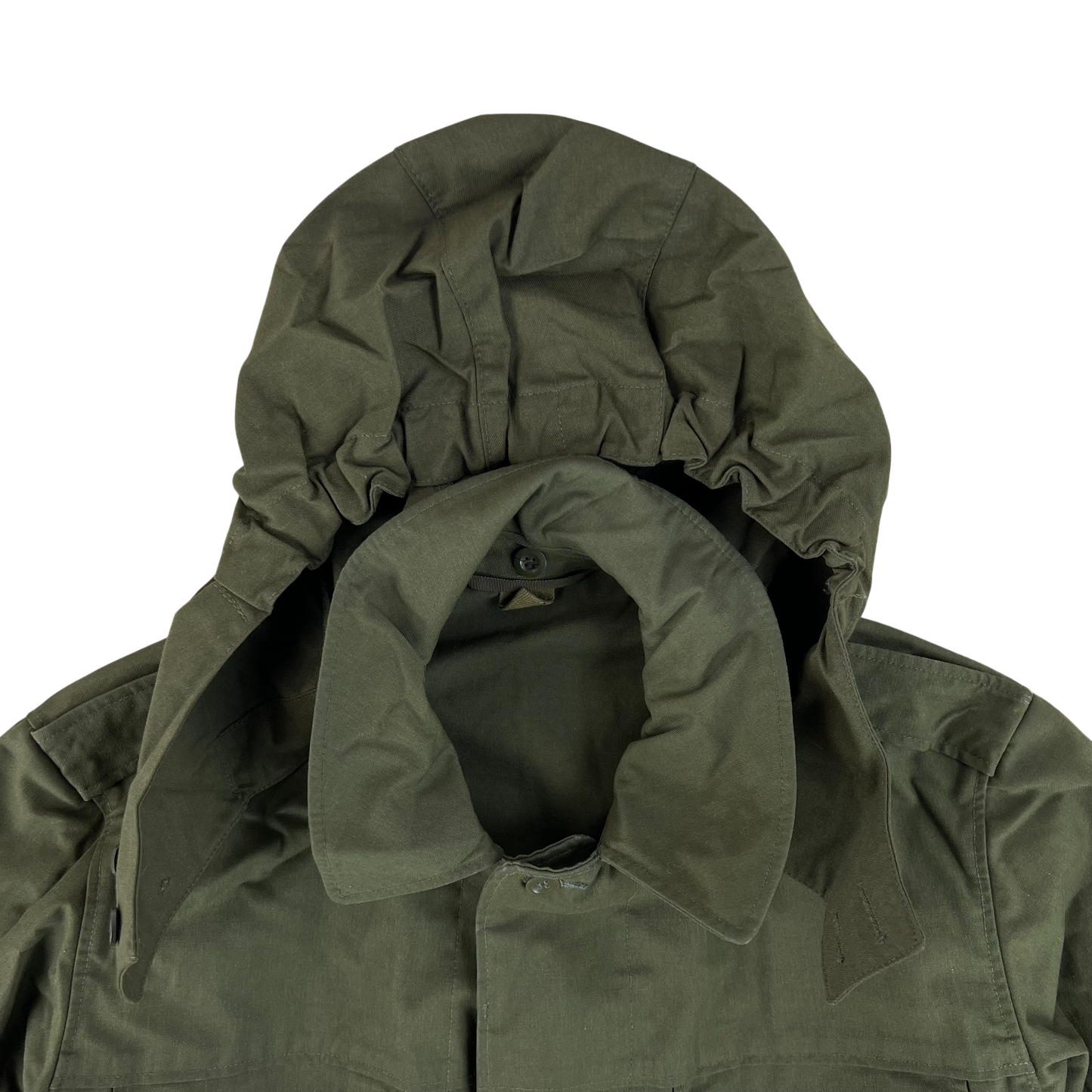 Czechoslovak Army M85 Field Parka Olive Green w/ Hood - Medium 164/100