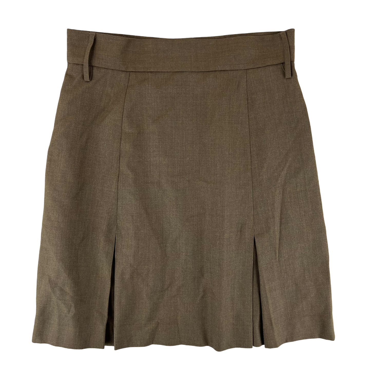 British Army Women's Barracks Brown Ceremonial FAD No. 2 Dress Skirt - W35 L25