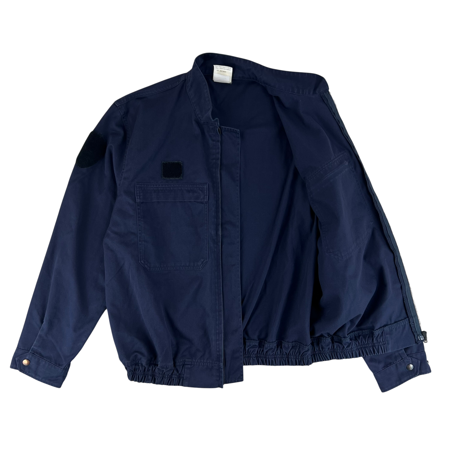 French Army Military Police Herringbone Jacket - Large