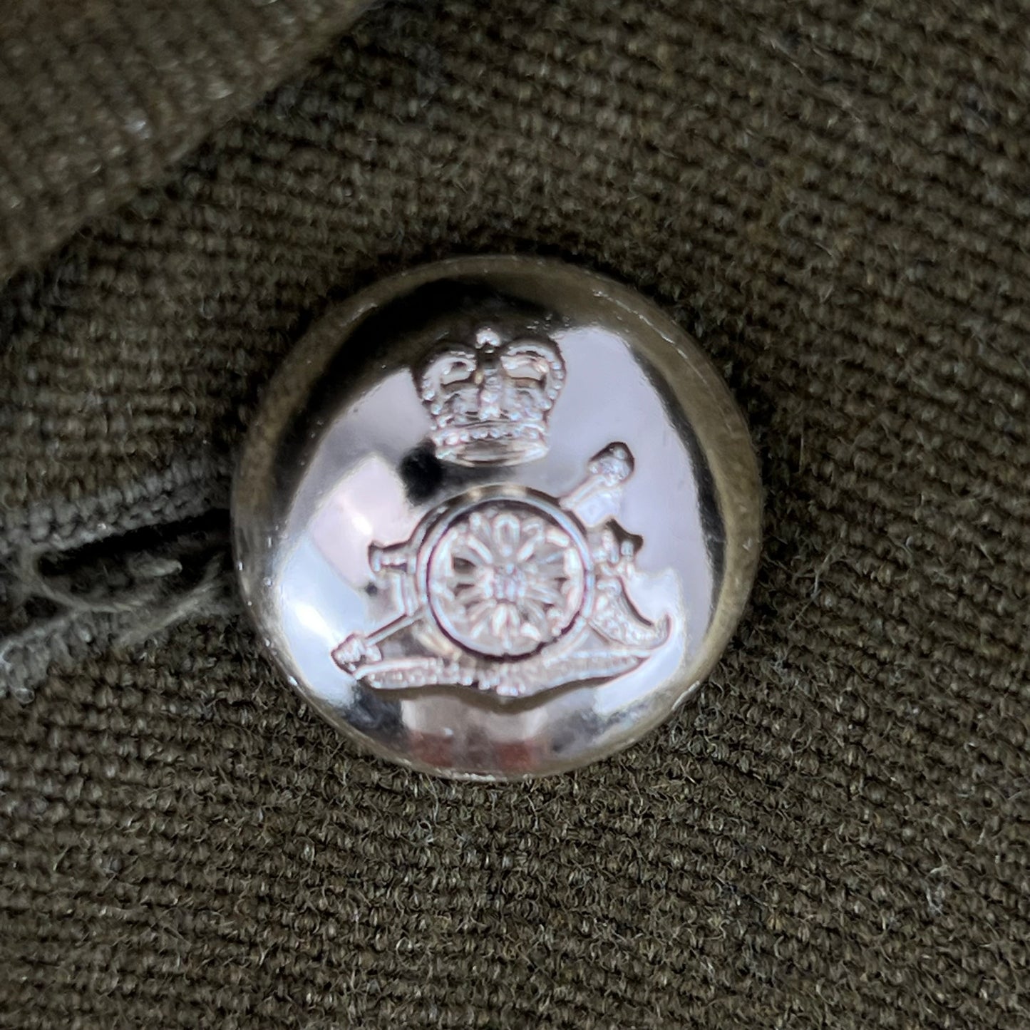 British Army No. 2 Khaki Green Dress Jacket - Royal Artillery - Medium