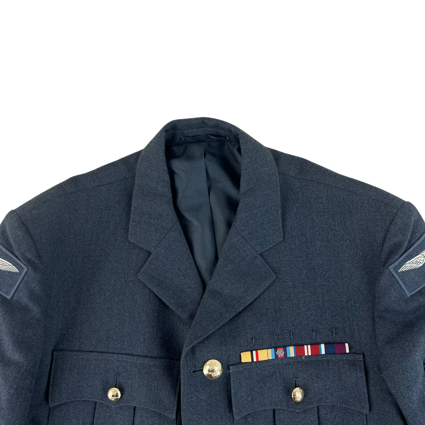 British Royal Air Force No. 1 Dress Jacket w/ Belt - Large 112L