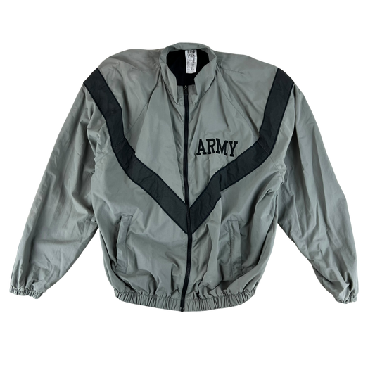US Army Grey PTU Track Jacket - X Large