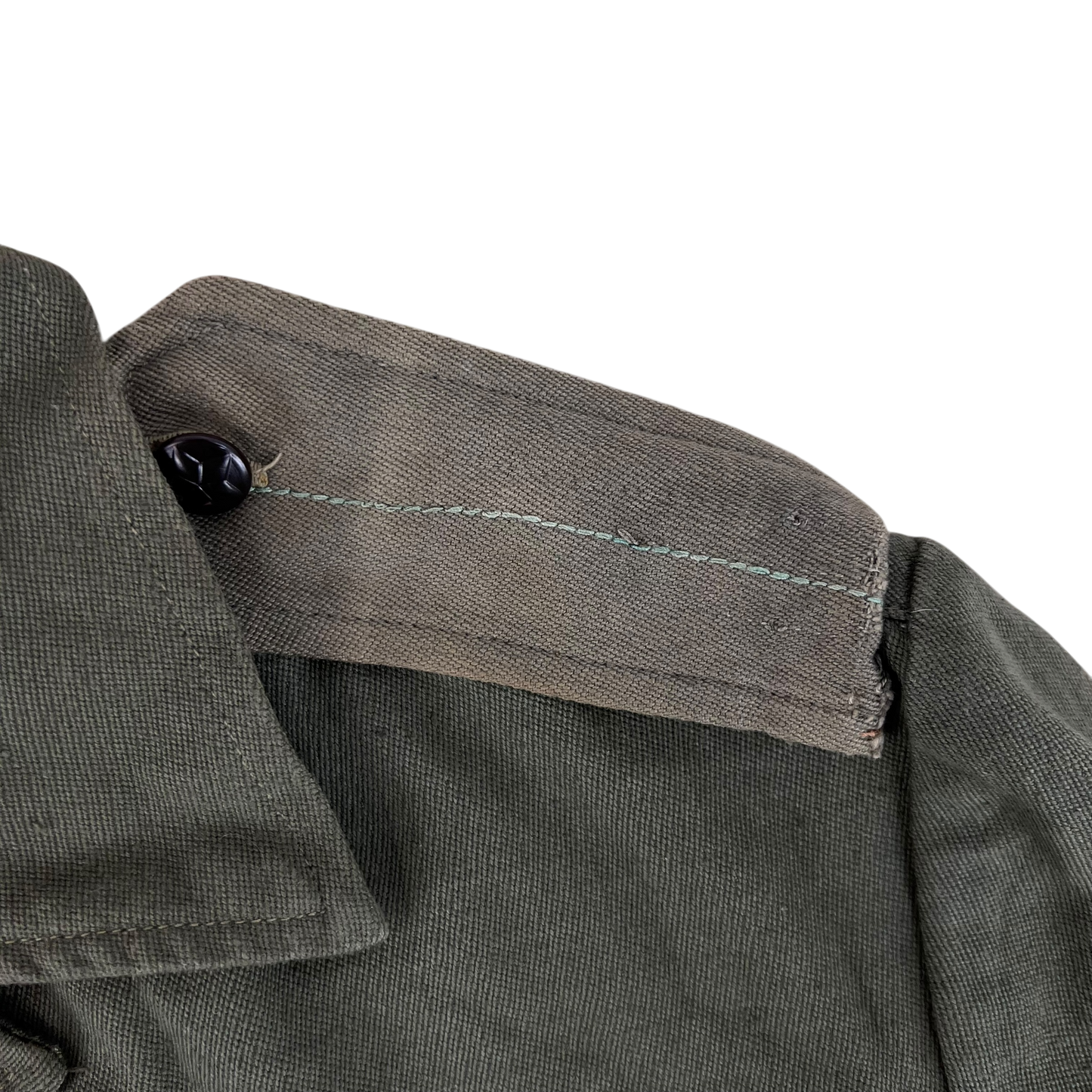 Bulgarian People's Army Olive Green Cossack Shirt - Medium