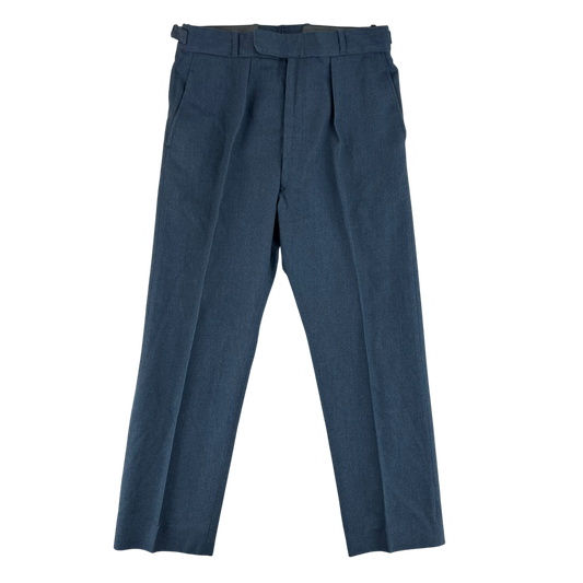 British RAF 72 Pattern Blue Dress Trousers - W36 L29