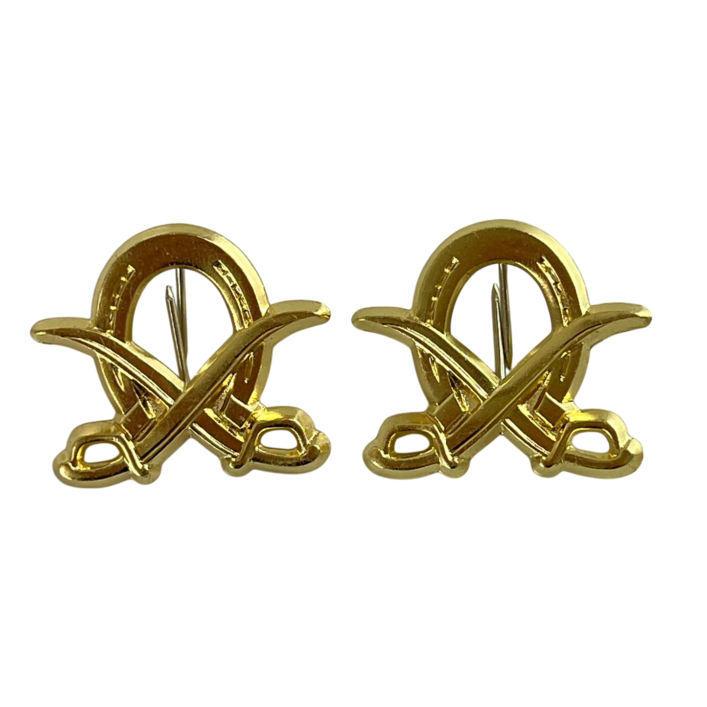 Finnish Army Cavalry Collar Badges