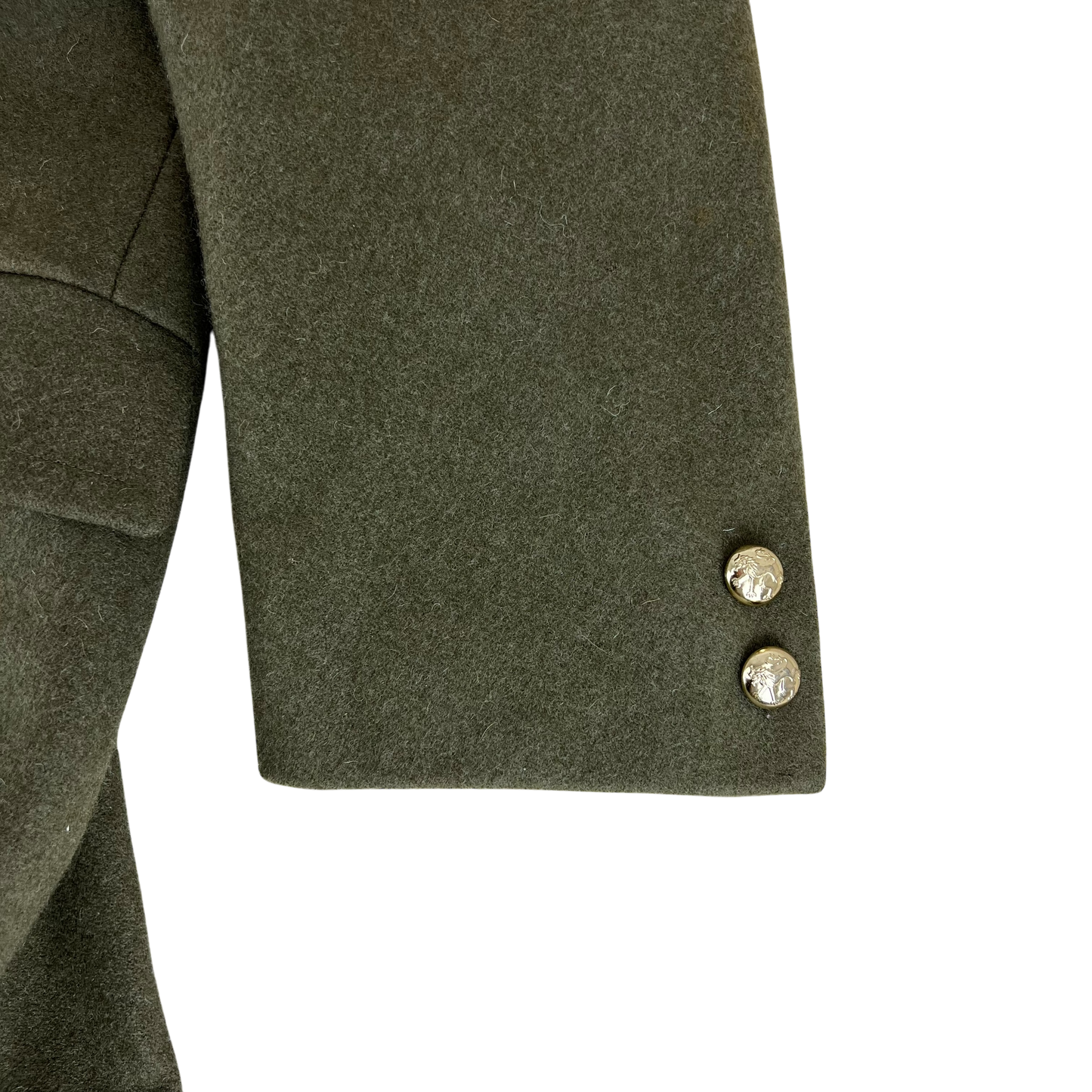 Belgian Army Olive Greatcoat - Medium