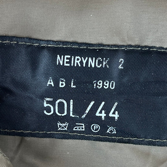 Belgian Army Khaki Brown Dress Skirt - X Small