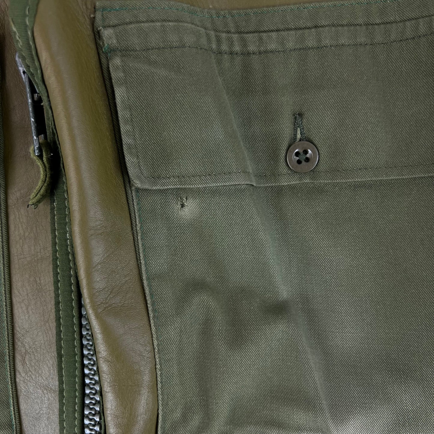 British Army Protective Leather Jerkin Vest - Medium 170/96