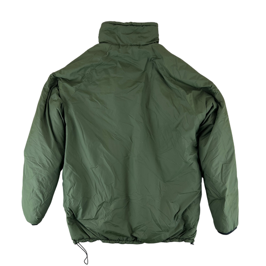 British Army Reversible Thermal Olive Green / Tan Quilted Jacket - Medium