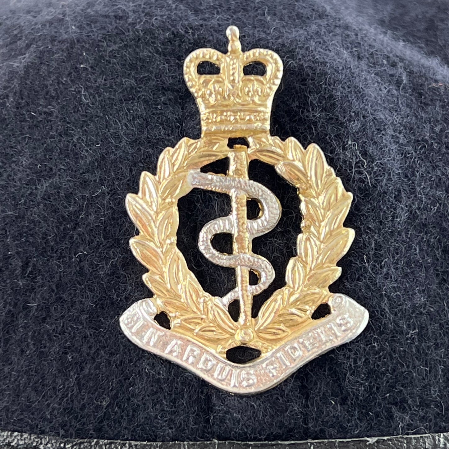 British Army Beret w/ Badge - Royal Army Medical Corps - X Small 54cm