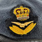 British RAF Beret w/ Officer's Badge - Large