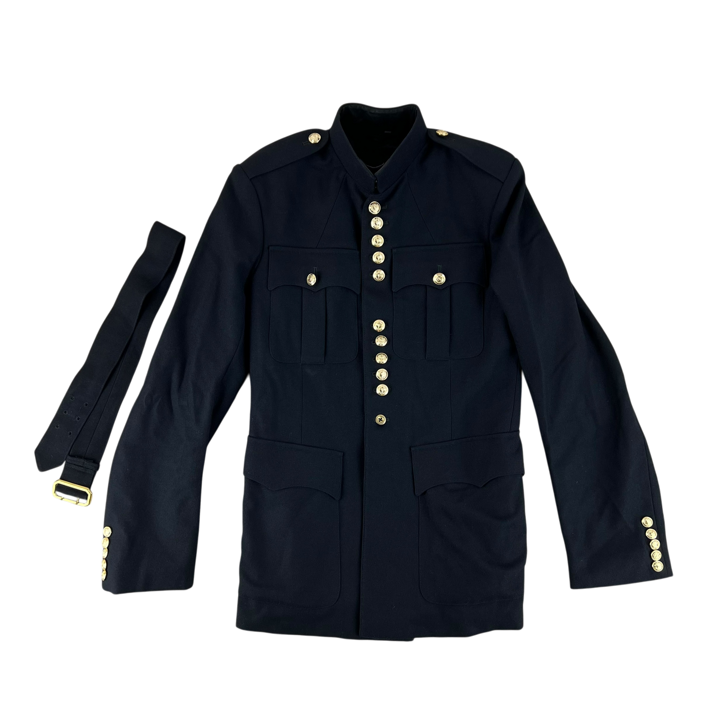 British Army No. 1 Dress Jacket w/ Belt - Welsh Guards - Medium