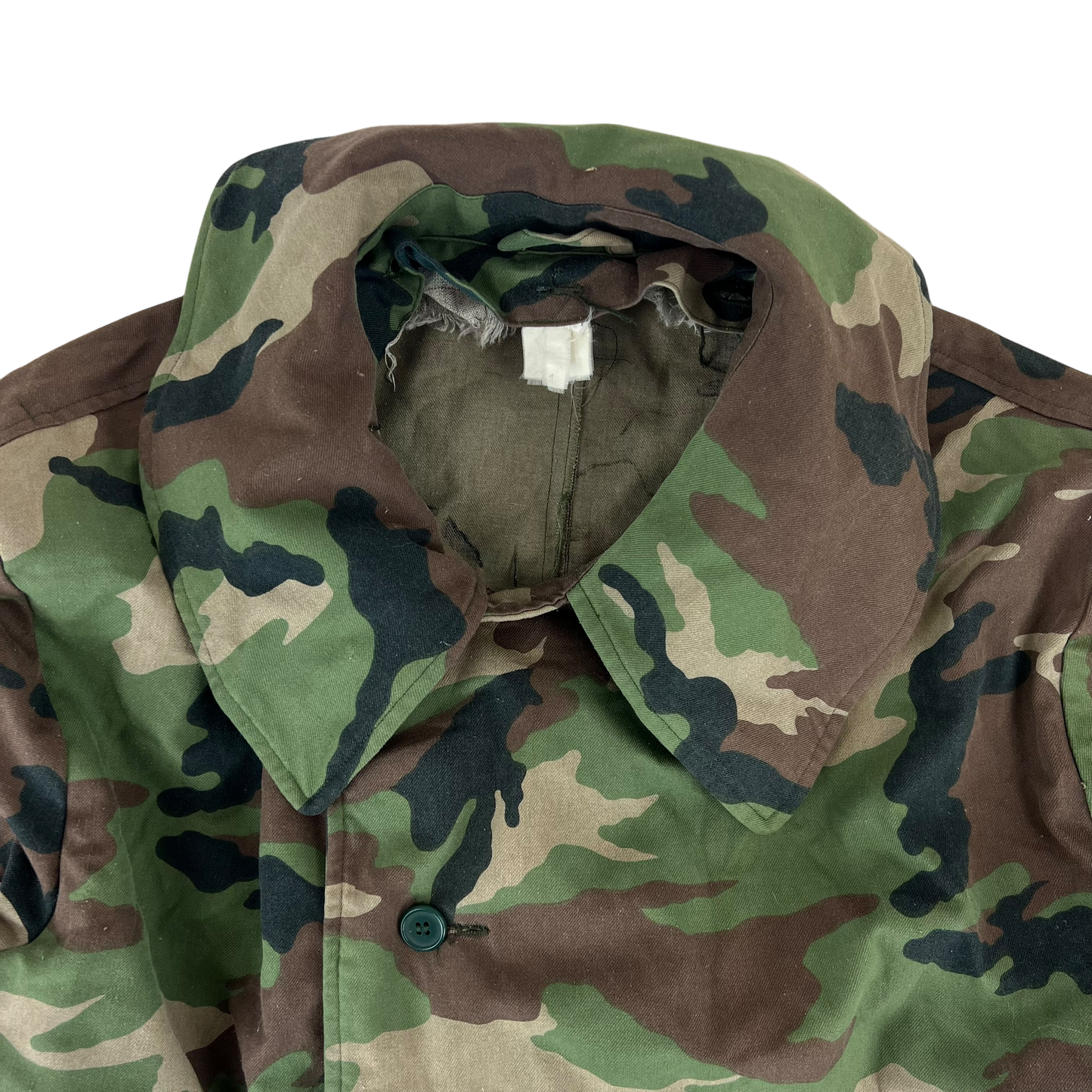 Slovak Army M97 Camouflage Dispatch Trench Coat - XX Large