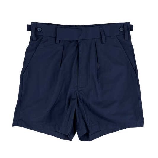 British Army / Tri-Services Navy Blue PTI Shorts - W28