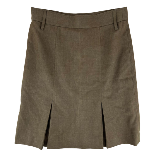 British Army Women's Barracks Brown Ceremonial FAD No. 2 Dress Skirt - W39 L28.5