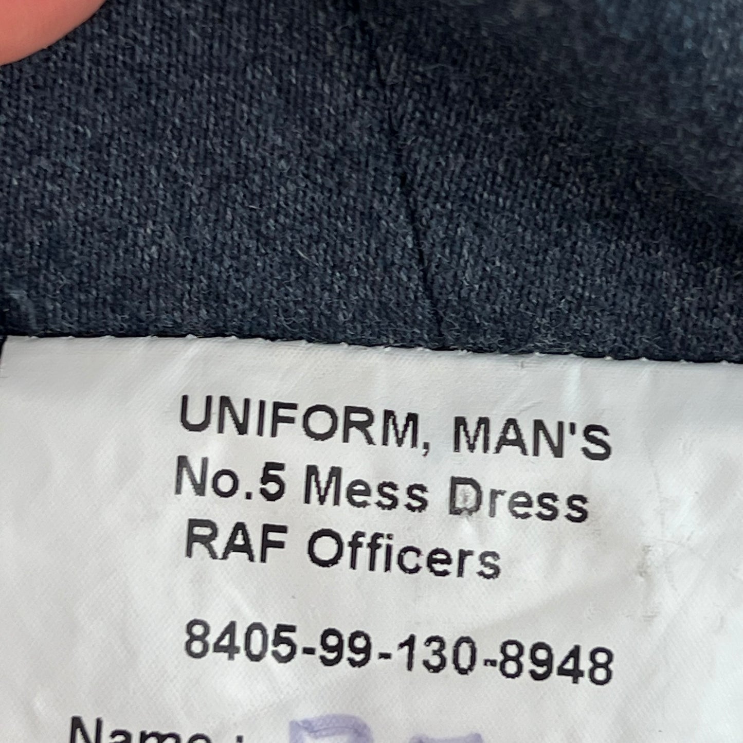 British RAF No. 5 Mess Dress Waistcoat - Medium