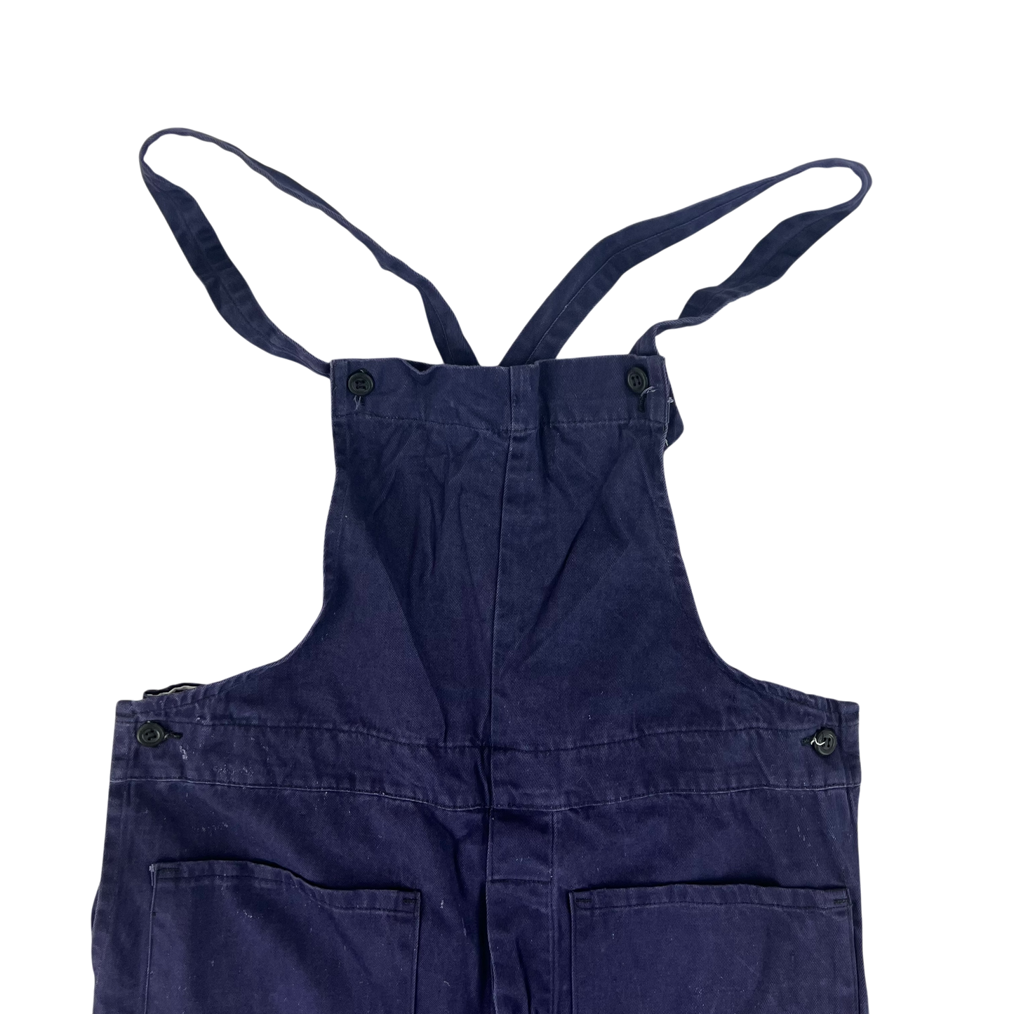 British Royal Navy 50s Salopettes Bibbed Dungarees - W38 L29