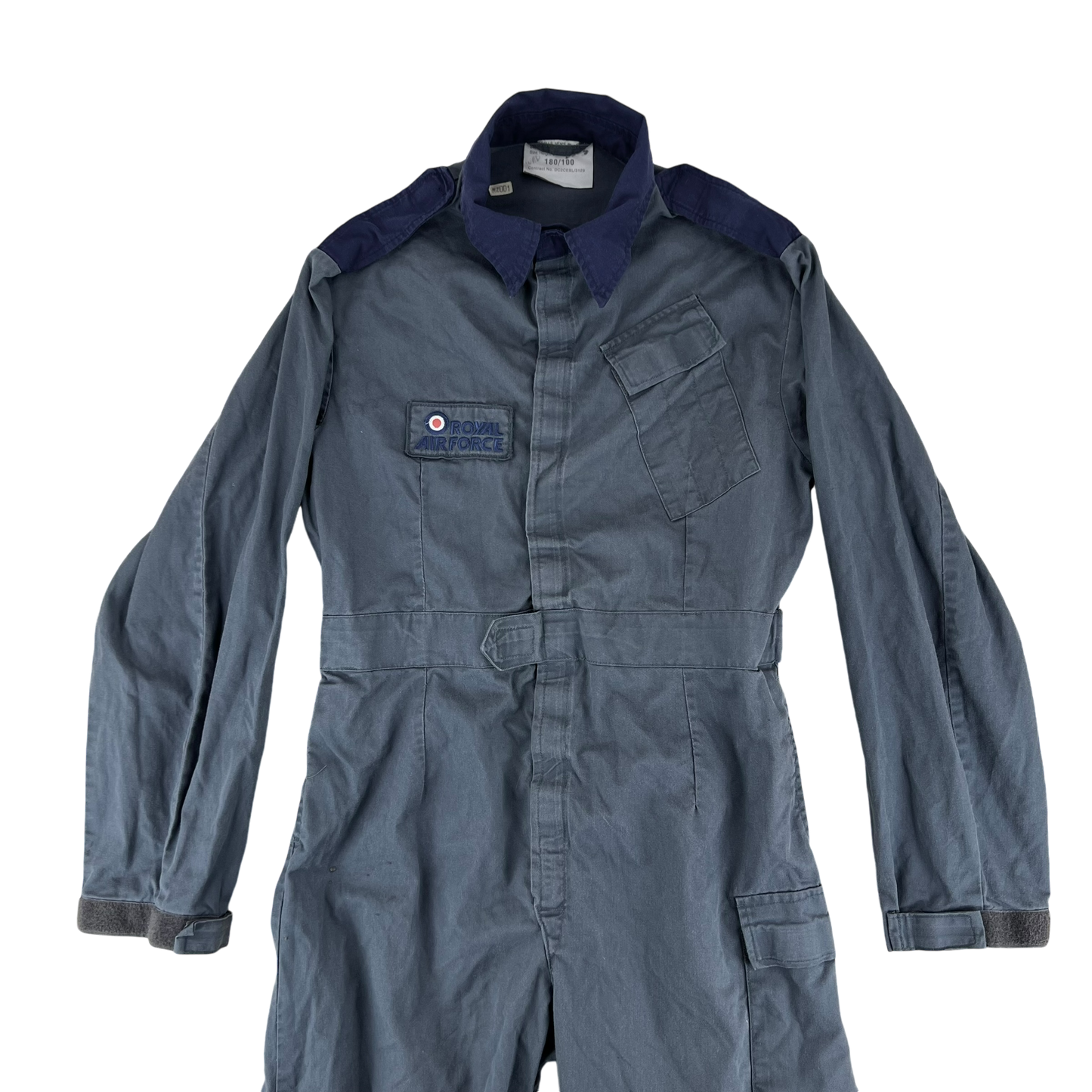 British Royal Air Force RAF Poly-Cotton Work Coveralls - Medium 180/100