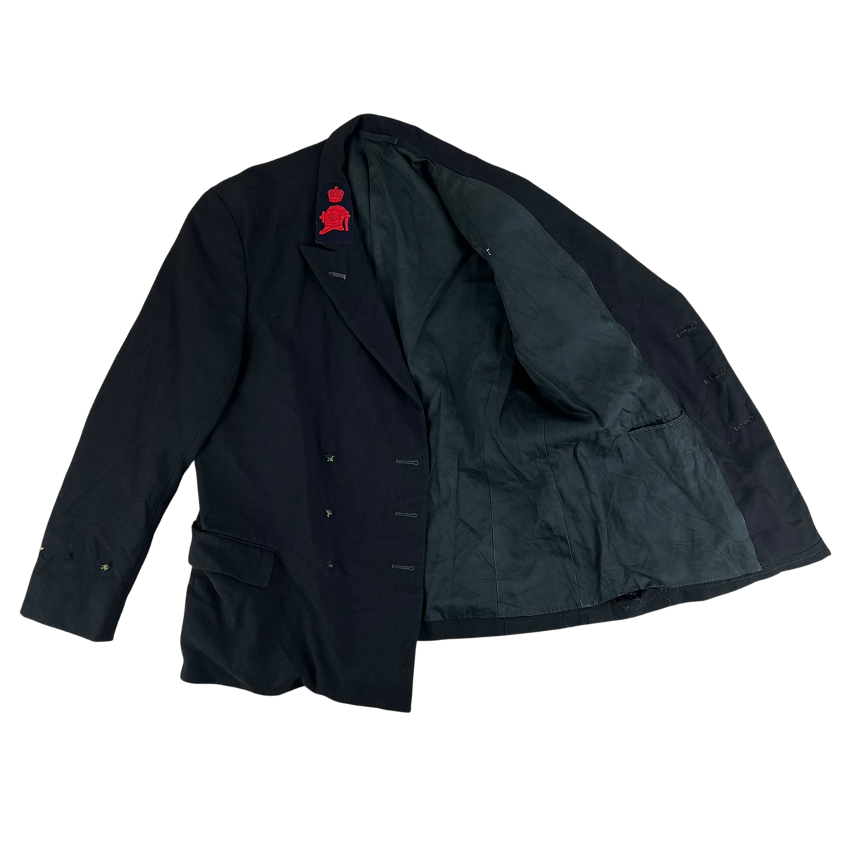 British Royal Navy Black Dress Blazer - Medium