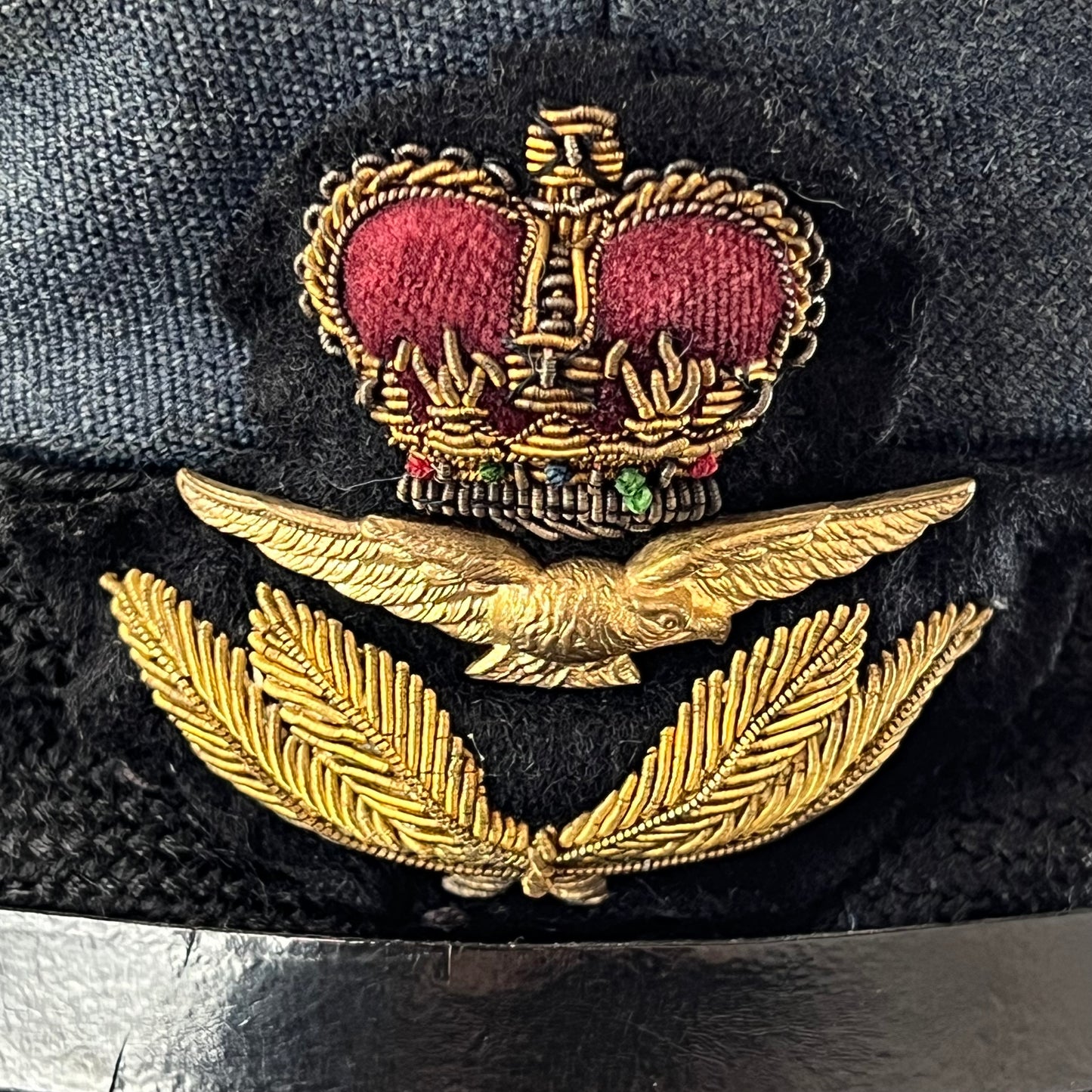 British RAF Officer's Peaked Dress Cap - Small