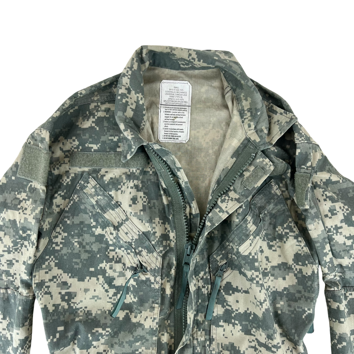 US Army UCP Pixel Camo Tanker Coveralls - Small / Medium