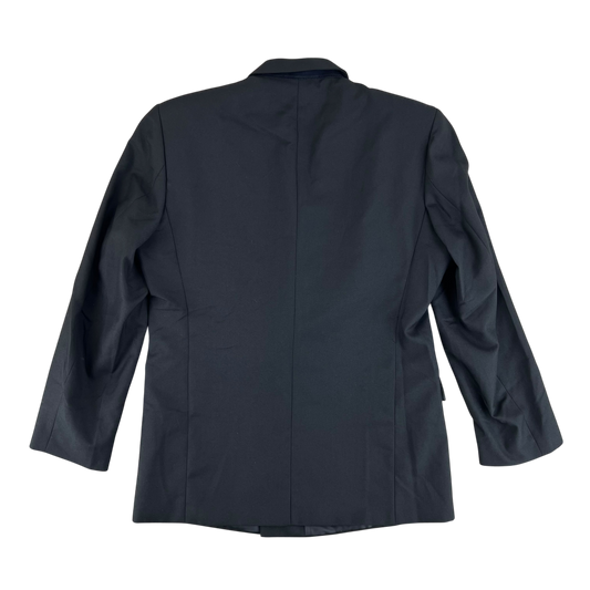 Finnish Navy M83 Black Dress Blazer Jacket - Large