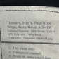 US Army Serge Green Dress Trousers - W38 L27