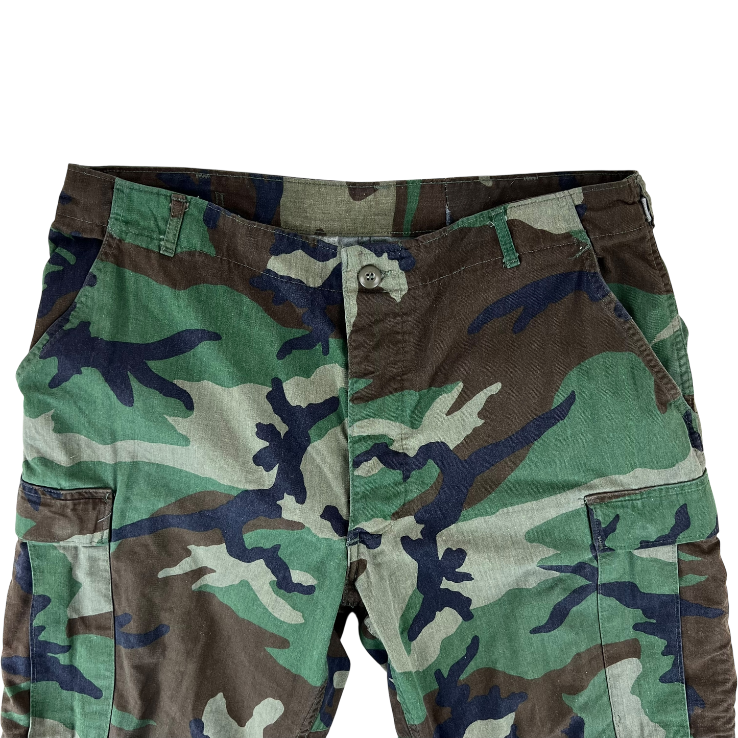 US Army M81 Woodland Camouflage Trousers - W38 L26.5