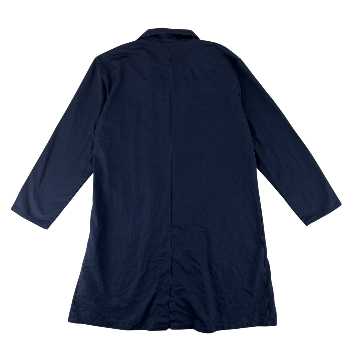 British Royal Navy Blue Dust Coat Overall - Medium