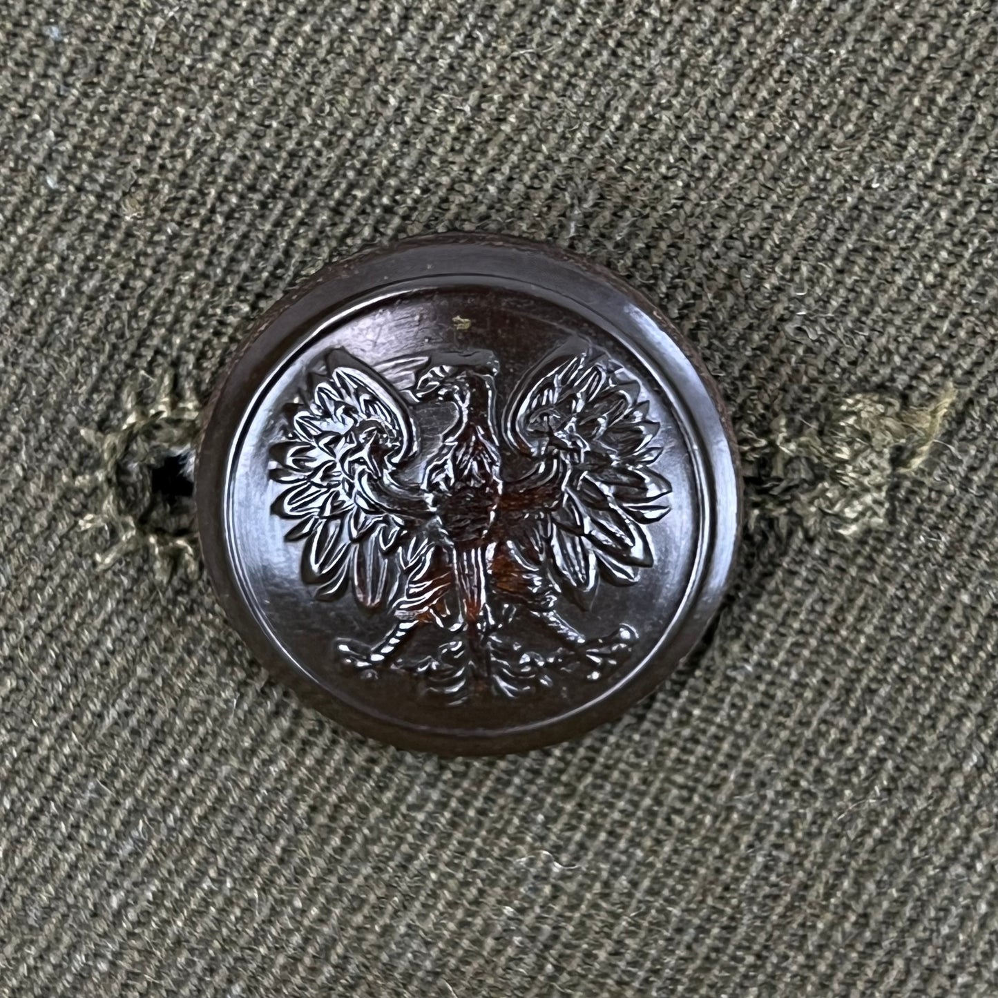 Polish Army Olive Dress Jacket - Large 170/104