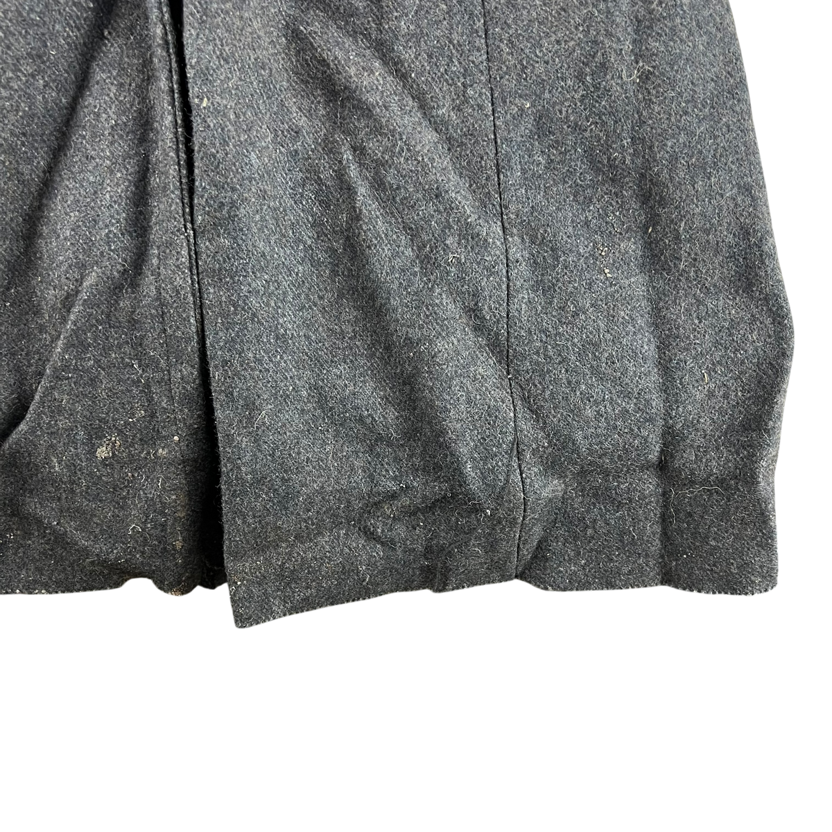Bulgarian People's Army 70s Grey Wool Greatcoat - Large