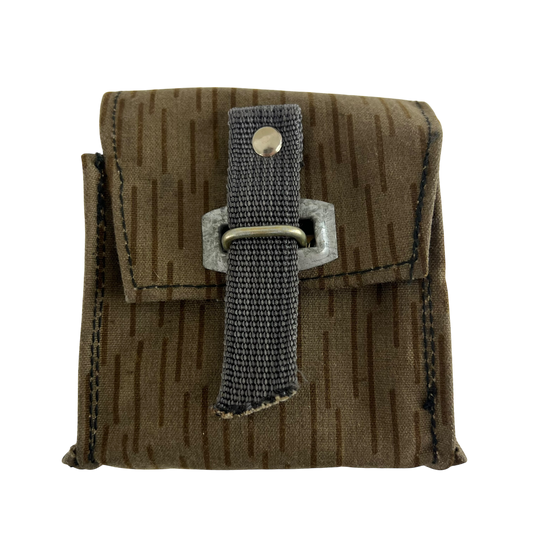 East German Army NVA DDR Strichmuster "Rain Drop" Camo Pouch