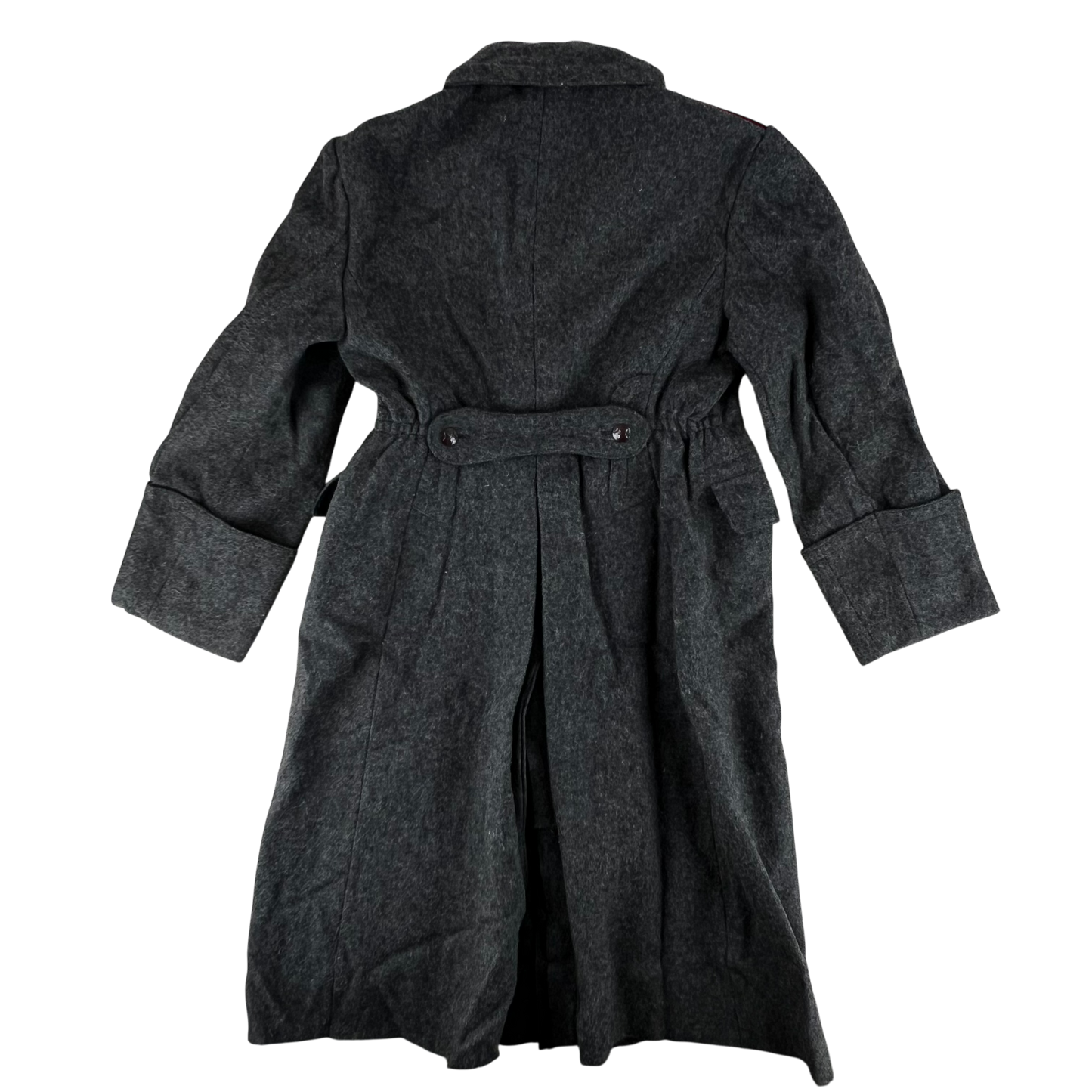 Bulgarian People's Army 50s Grey Wool Greatcoat - Medium