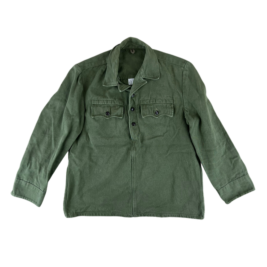 Bulgarian People's Army Olive Green Cossack Shirt - Medium