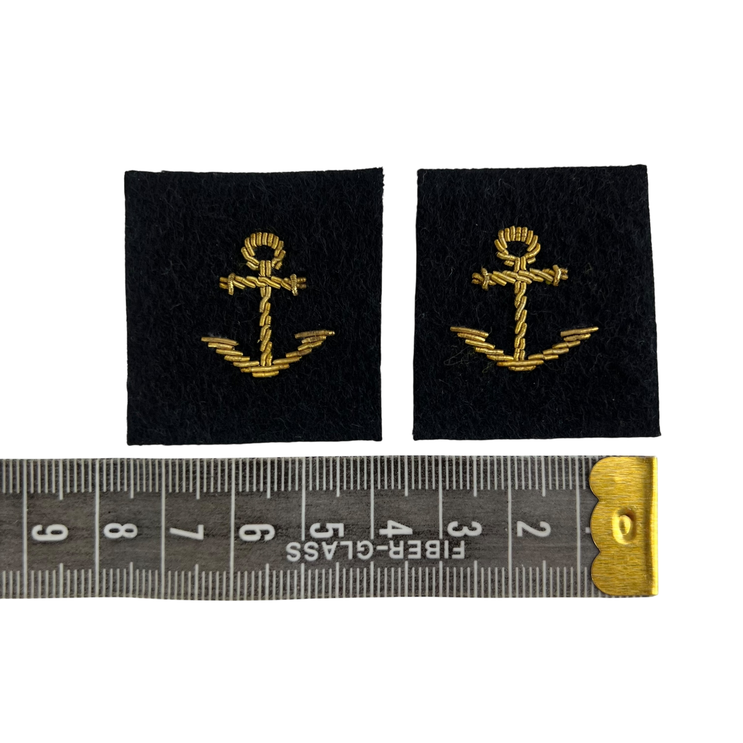 Finnish Navy Anchor Sleeve Patches